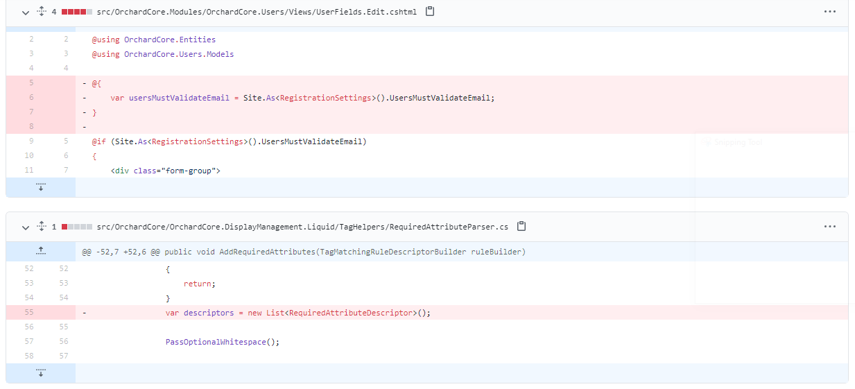 Removing unused variables