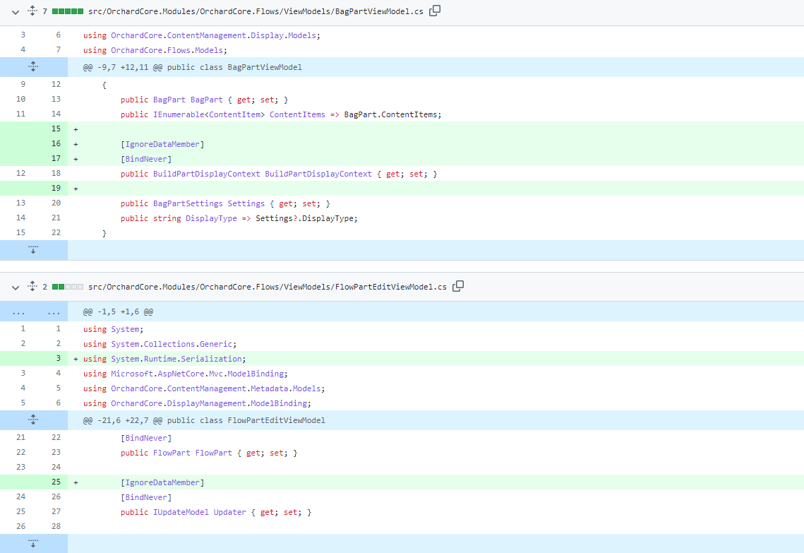 Ignore IUpdateModel and BuildPartDisplayContext in console_log