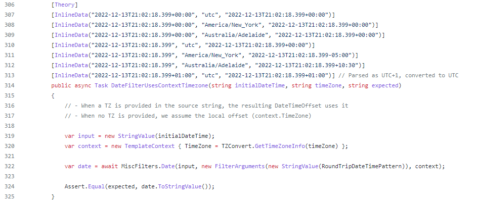 Fluid parsing DateTime with TimeZone
