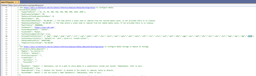 Support WebM filetype in media extensions