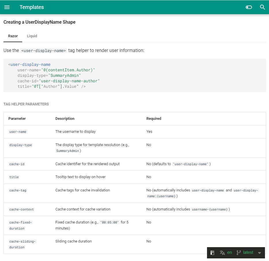 Update UserDisplayName shape documentation