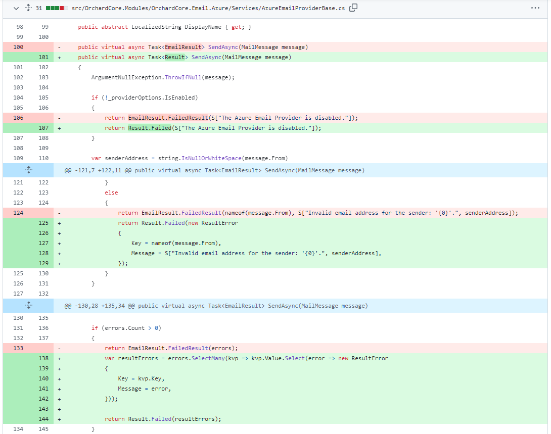 Implement Result Pattern