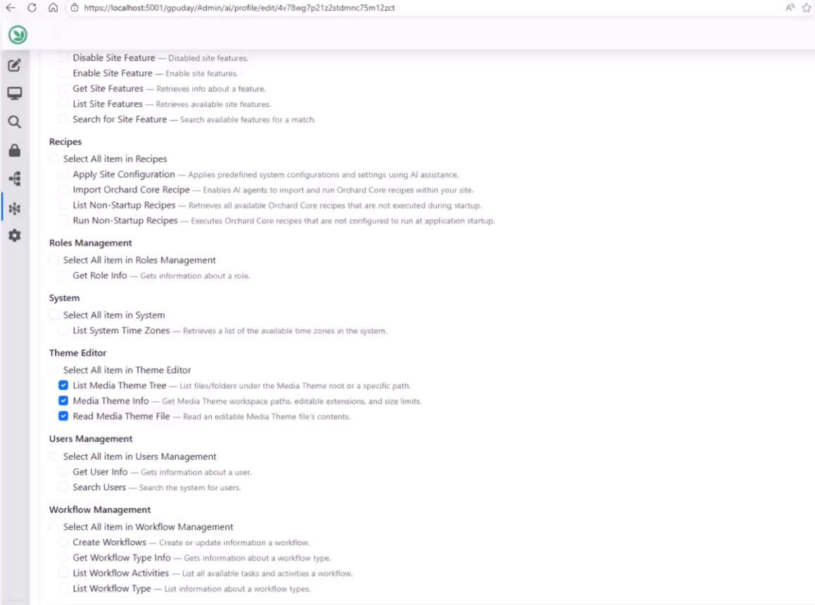 Theme editor tools