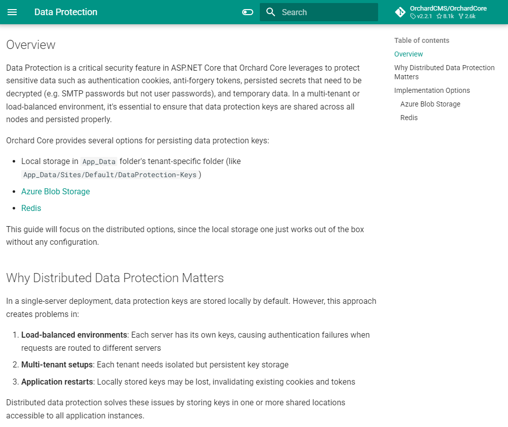 Data Protection guide