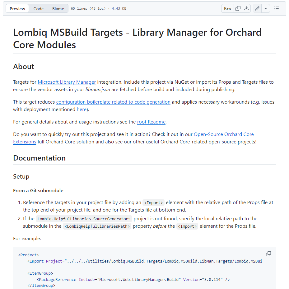Lombiq MSBuild Targets